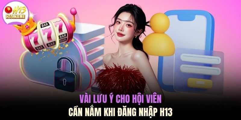 Đăng nhập H13 3 Vài lưu ý cho hội viên cần nắm khi đăng nhập H13